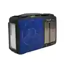 Radio Multifunción Ns-8060bt Azul Con Recarga Solar Y Bluetooth