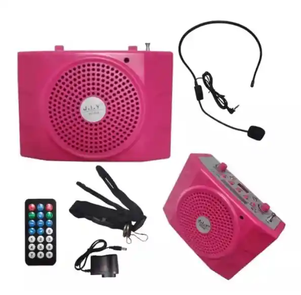 Autoparlante Inalámbrico Ku-898 Rosado
