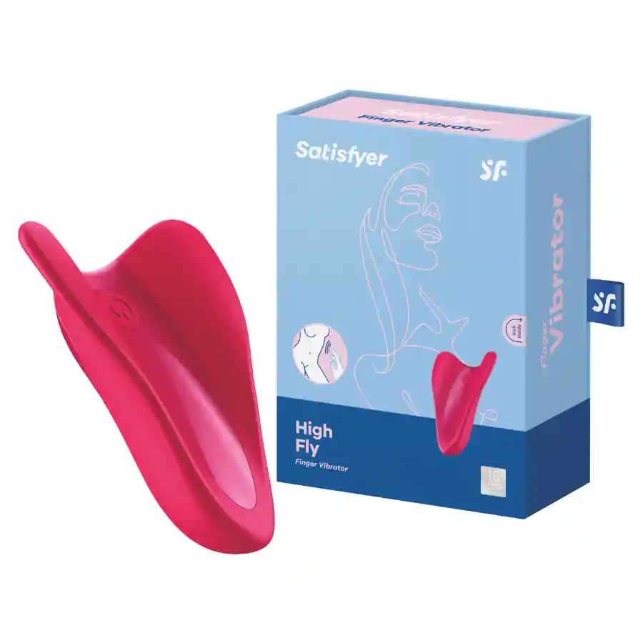 Vibrador De Dedo High Fly Fucsia Satisfyer