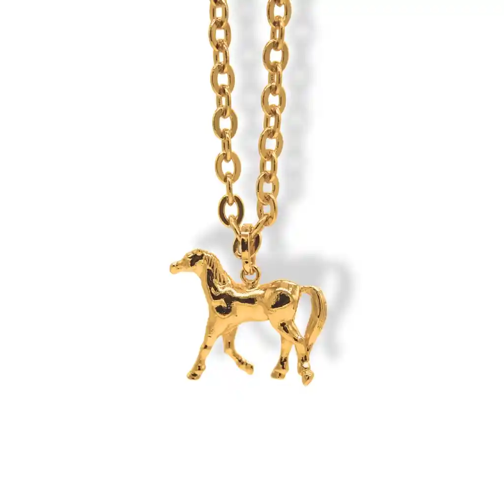 Cadena Con Caballo Grande