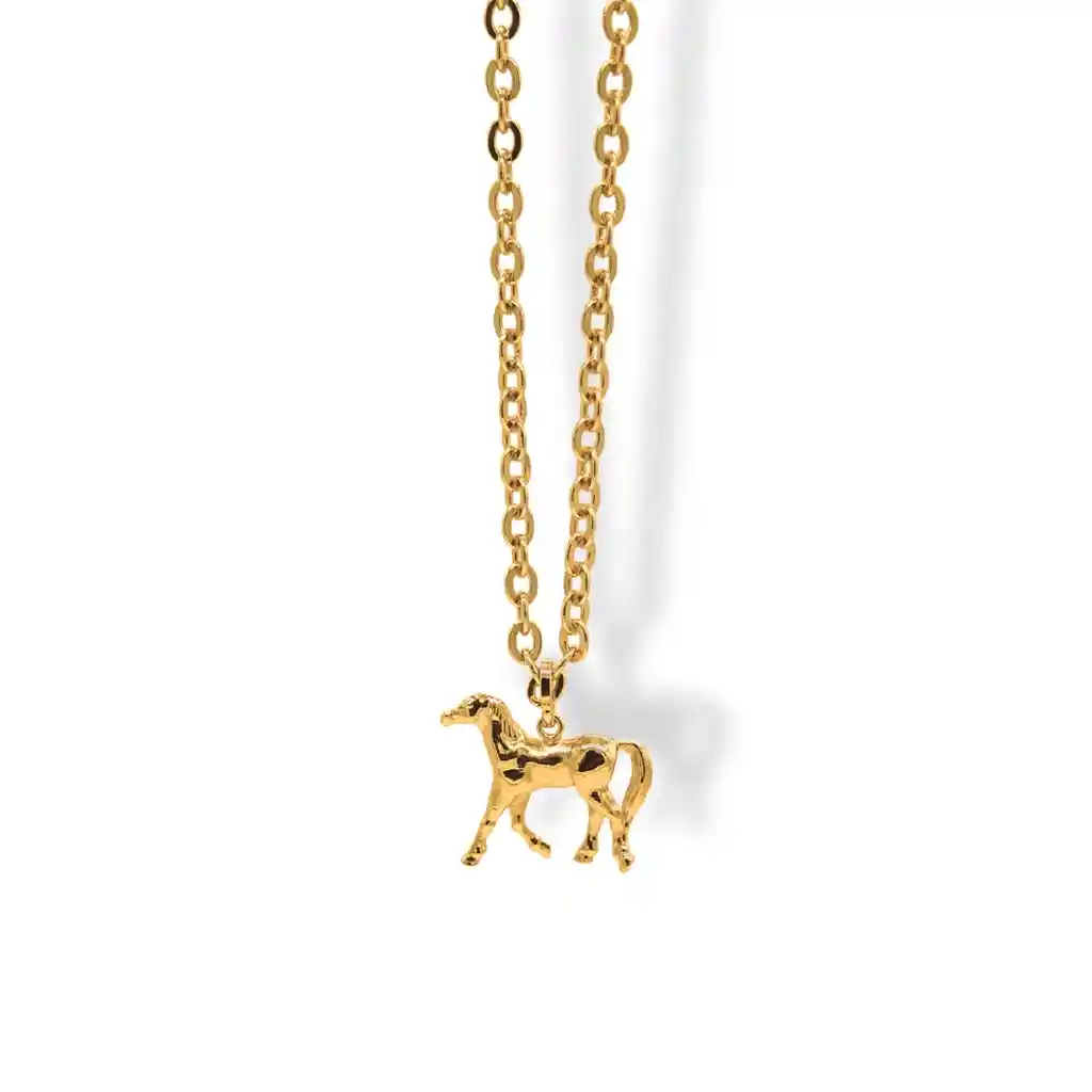 Cadena Con Caballo Grande