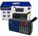 Radio De Recarga Solar Ns-s177s Azul