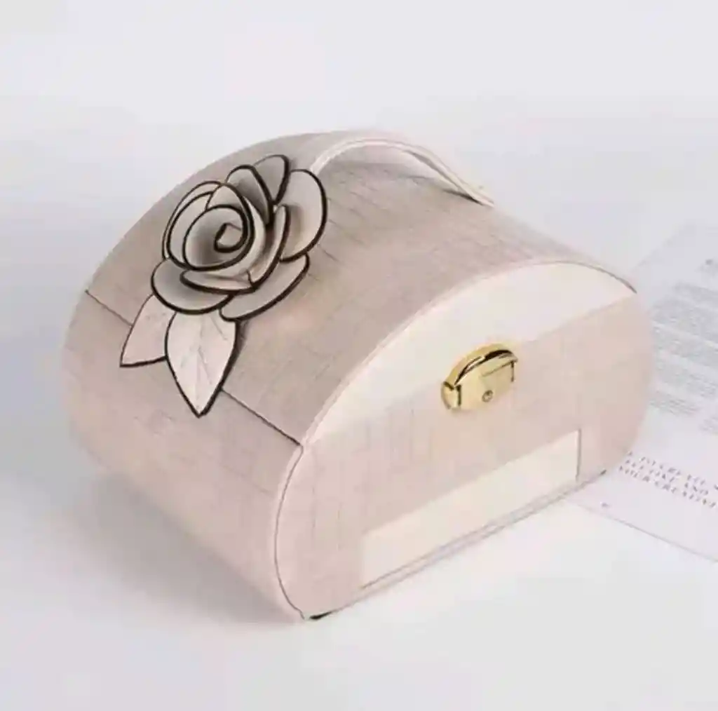 Joyero Flor Compartimientos