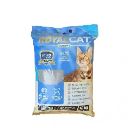 Royal Cat Arena Scoopable Bolsa X10kl Azul Sin Olor