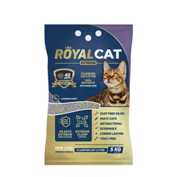 Royal Cat Arena Scoopable X5kl Rojo Lavanda