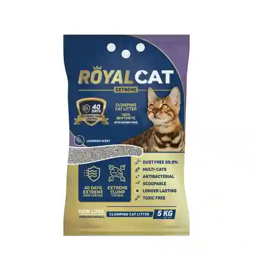 Royal Cat Arena Scoopable X5kl Rojo Lavanda