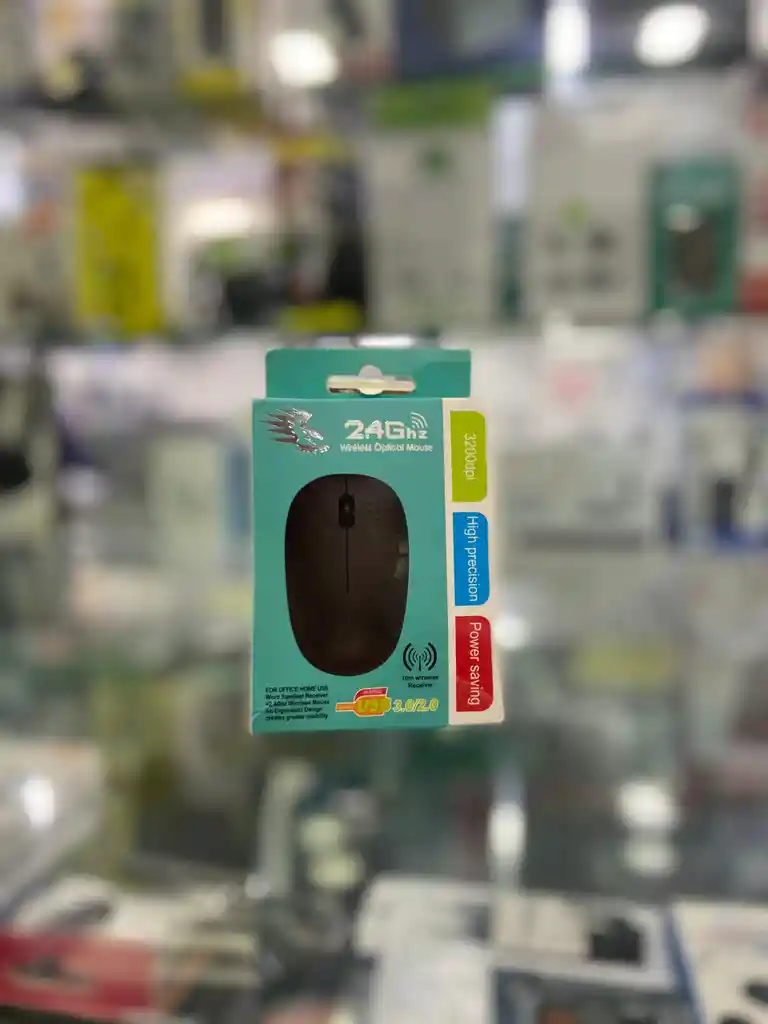 Mouse Inalámbrico Usb Extra Económico Yelandar 2.4g Hz