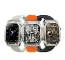 El Smartwatch Línea Premium Lg-61 Max Plateado Estilo Y Versatilidad