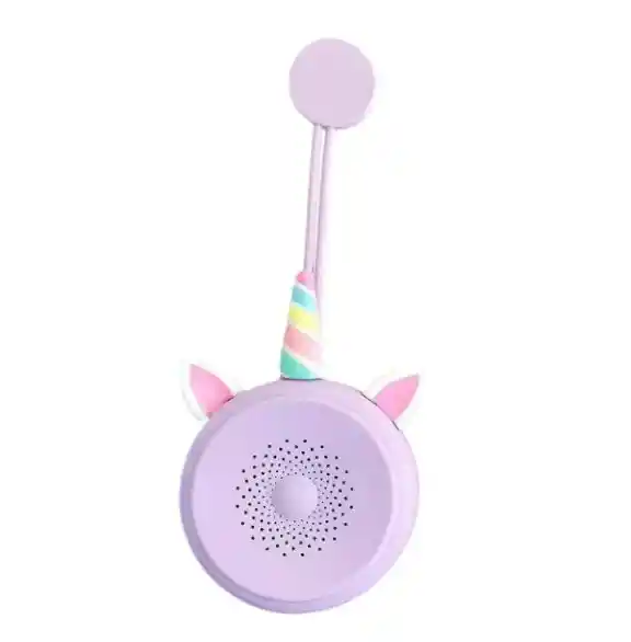 Parlante Bluetooth Unicornio A2129 Morado