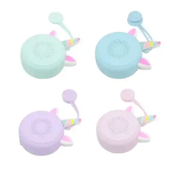 Parlante Bluetooth Unicornio A2129 Verde