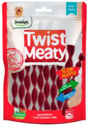 Dentalight Twist Meaty Carne 5" 100gr