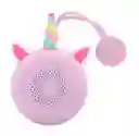 Parlante Bluetooth Unicornio A2129 Rosado