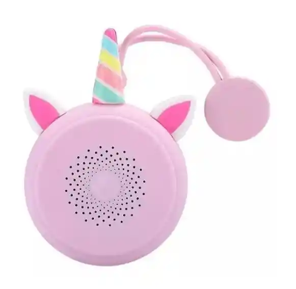 Parlante Bluetooth Unicornio A2129 Rosado