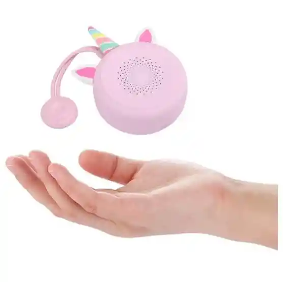 Parlante Bluetooth Unicornio A2129 Rosado
