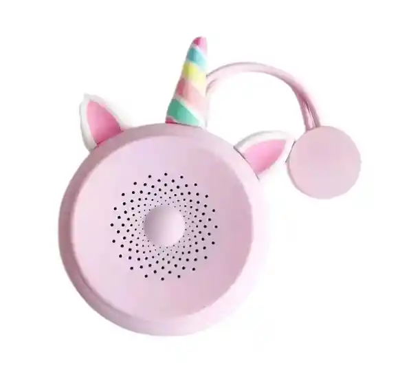 Parlante Bluetooth Unicornio A2129 Rosado