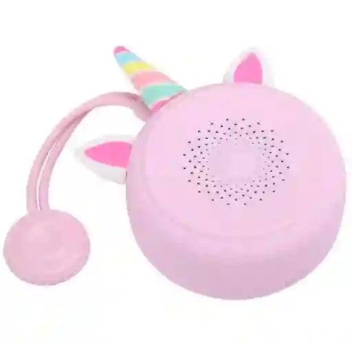 Parlante Bluetooth Unicornio A2129 Rosado