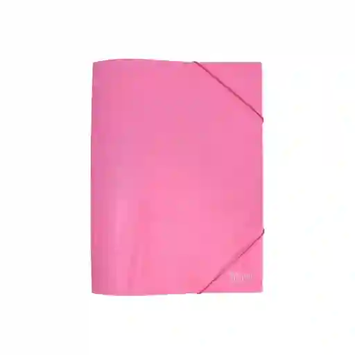 Carpeta Seguridad Plástica Rosado Pastel Klipp