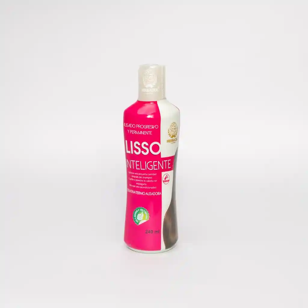 Kit Lisso Inteligente Shampoo 500ml + Tratamiento 240ml Herbacol
