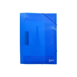 Carpeta Seguridad Plástica Azul Pastel Klipp