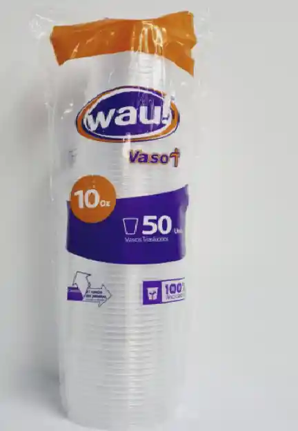 Vaso Desechable 10oz * 50 Und