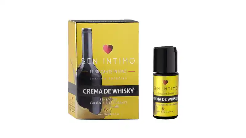 Lubricante Sen Intimo Crema De Whisky Sensacion Caliente Electrizante 30ml