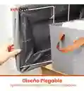 Organizador De Ropa Organiza Closet Caja Almacenamiento Gris
