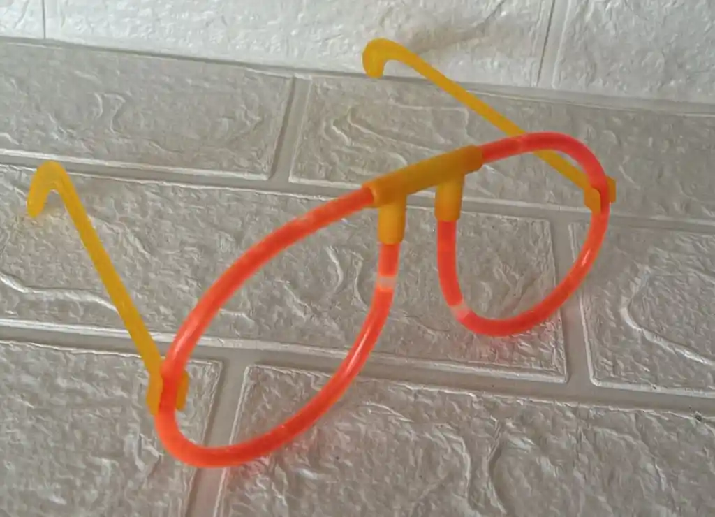 Gafas Neon Hora Loca Naranja