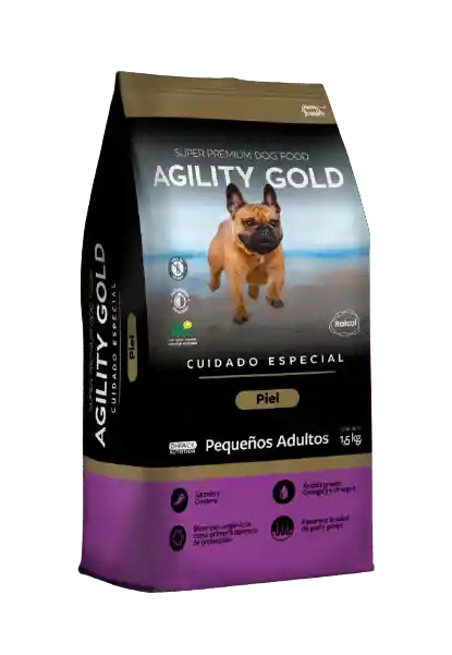 Agility Gold Razas Pequeñas Piel