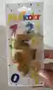 Vela De Cumpleaños Numero 5 Dorada