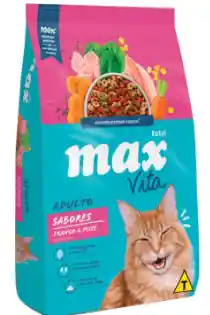 F Max Vita Gato Adulto Sabores Frango Y Piexie 3 Kg