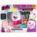 Set Nail Glam Salon Decoración De Uñas Con Secador Para Niñas