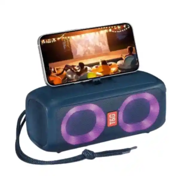 Parlante Tg-333 Azul Portátil Con Sonido Potente