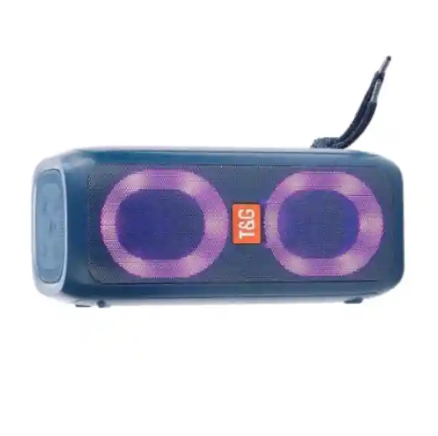 Parlante Tg-333 Azul Portátil Con Sonido Potente