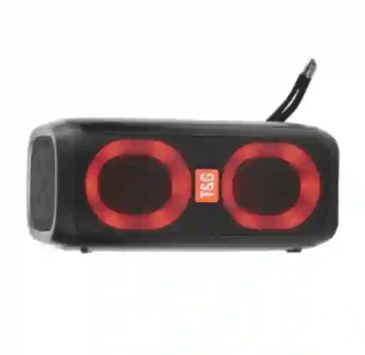 Parlante Tg-333 Negro Con Diseño Elegante Y Funcional