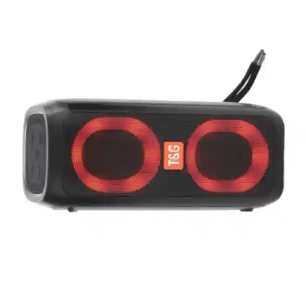 Parlante Tg-333 Negro Con Diseño Elegante Y Funcional