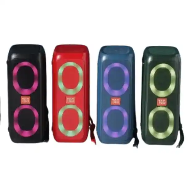 Parlante Tg-333 Negro Con Diseño Elegante Y Funcional