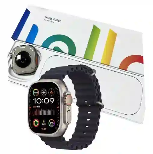 Smartwatch Hello Watch 3 Amoled 4gb Negro
