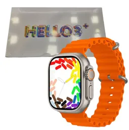 Smartwatch Hello 3 Plus Amoled Naranja