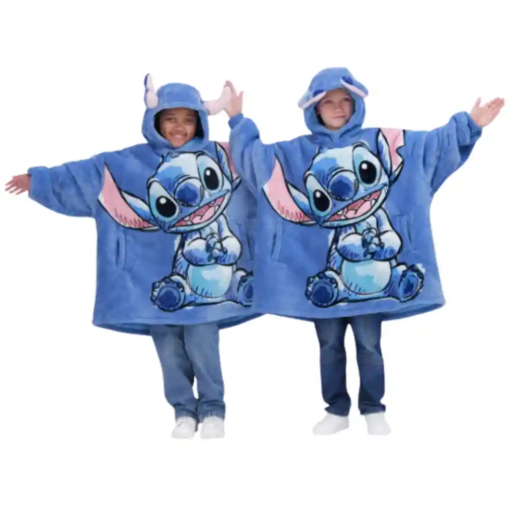 Hoodie Extragande Talla 4 A 10 Años