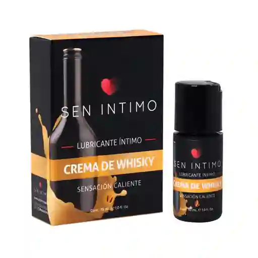 Lubricante Caliente Crema De Whisky 30 Ml Sen Intimo