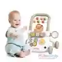 Andadera Musical Estimulante Y Didactica Azul, Rosado Y Gris