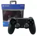 Combo Control Inalámbrico Ps4 + Cargador De 4 Pilas Beston Negro