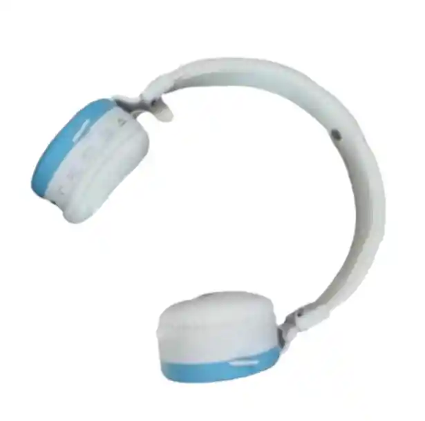 Diadema Bluetooth Kr 9900 Blanca Con Diseños Modernos