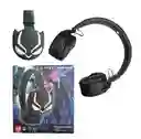 Diadema Bluetooth Kr 9900 Negras De Diseños Surtidos