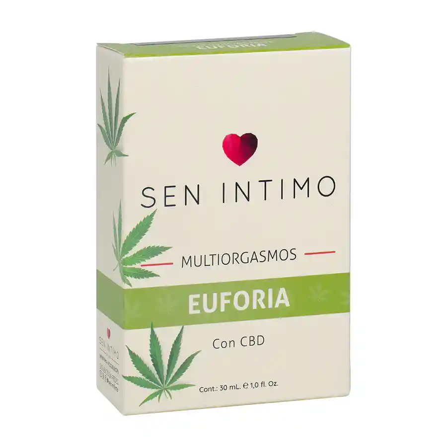 Lubricante Multiorgasmos Cbd Euforia 30 Ml Sen Intimo