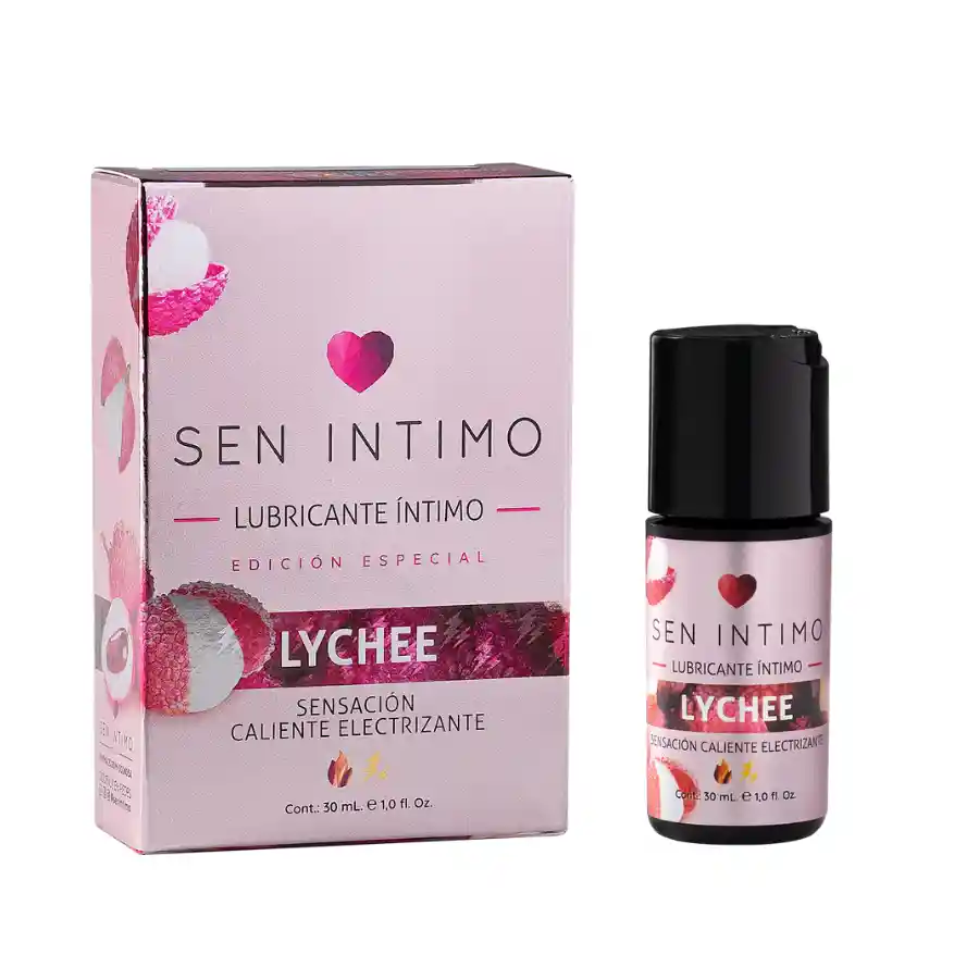 Lubricante Caliente Electrizante Lychee 30 Ml Sen Intimo