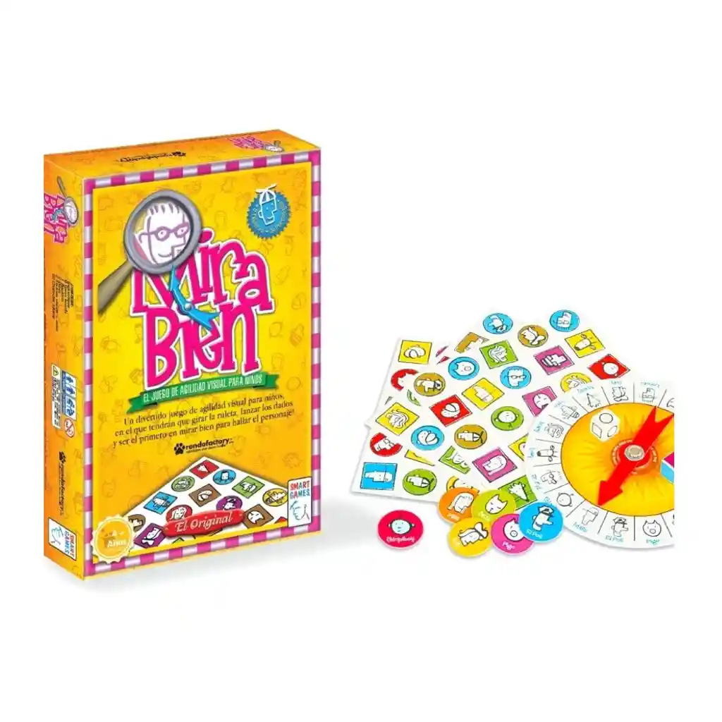 Juego De Mesa Estrategia Mira Bien Para Niños Familia