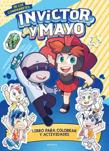 Libro Para Colorear Y Actividades Invictor Y Mayo Para Niños