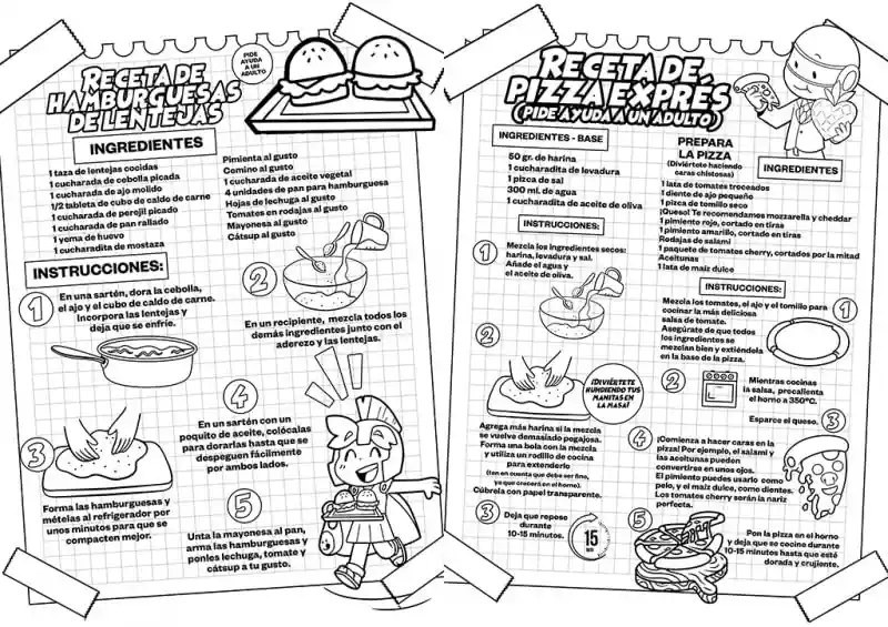 Libro Para Colorear Y Actividades Invictor Y Mayo Para Niños