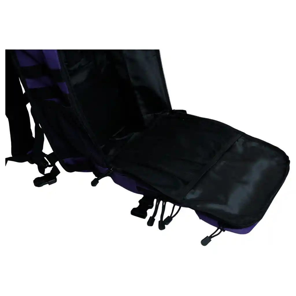 Morral Militar Sttriker Mochila Táctico 25l Maleta Gym Asalto Morado